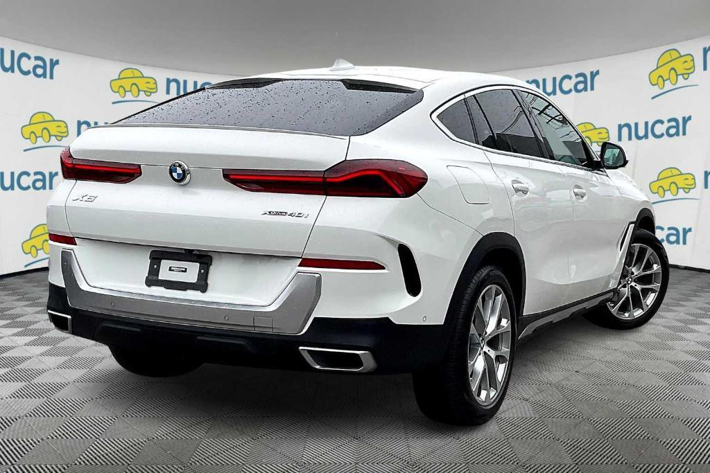 used 2022 BMW X6 car, priced at $58,300