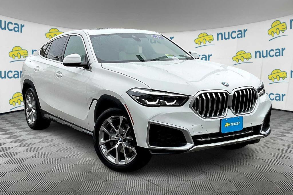 used 2022 BMW X6 car, priced at $58,300