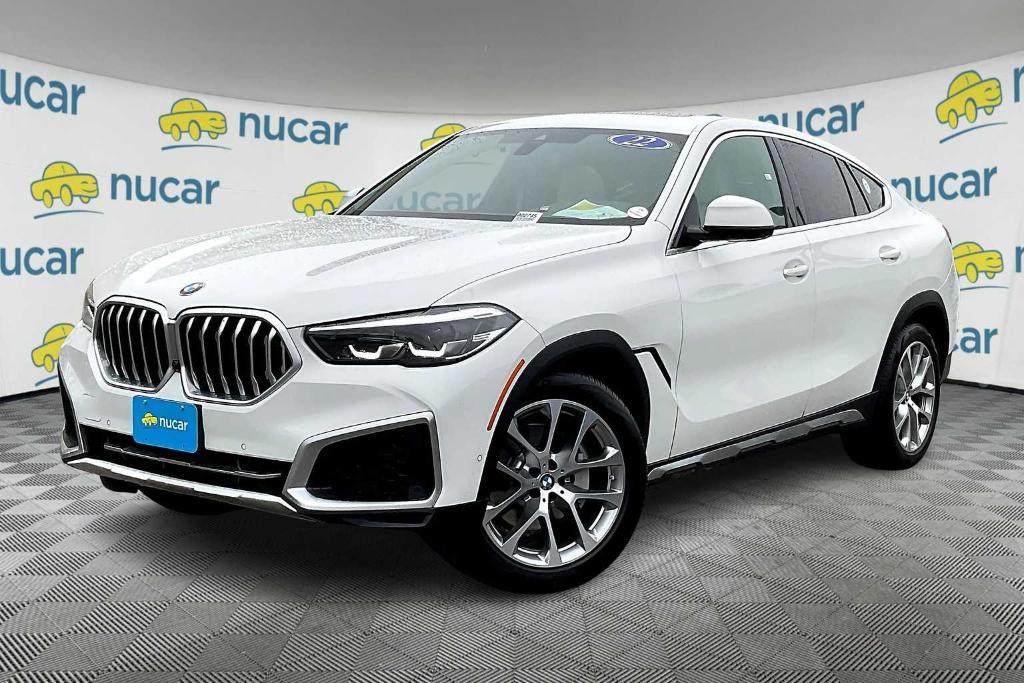 used 2022 BMW X6 car, priced at $58,300