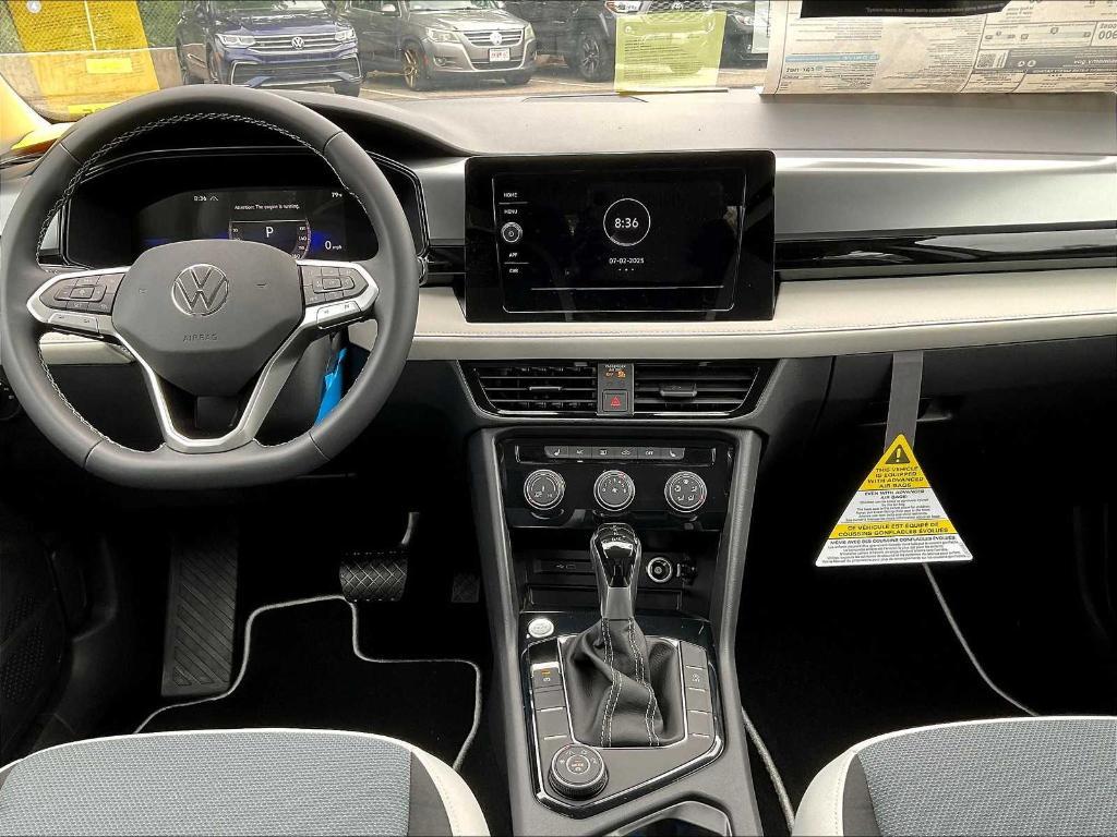 new 2025 Volkswagen Taos car, priced at $26,960