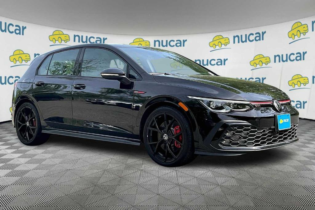 used 2024 Volkswagen Golf GTI car, priced at $35,400