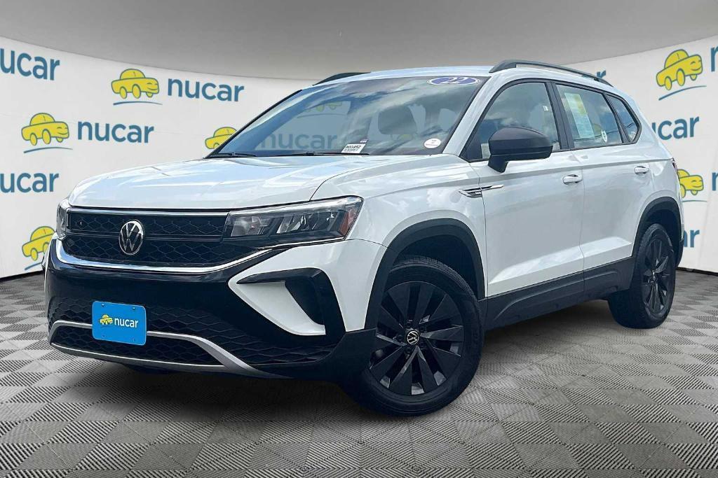 used 2022 Volkswagen Taos car, priced at $18,300