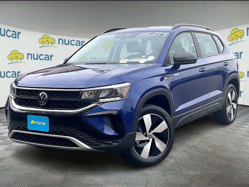 used 2023 Volkswagen Taos car, priced at $21,500
