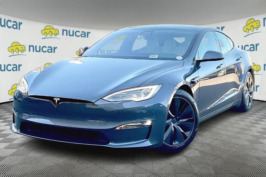 used 2021 Tesla Model S car, priced at $43,900