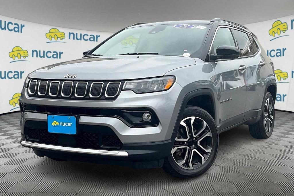 used 2022 Jeep Compass car, priced at $22,800