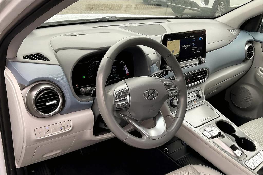used 2020 Hyundai Kona EV car, priced at $19,300