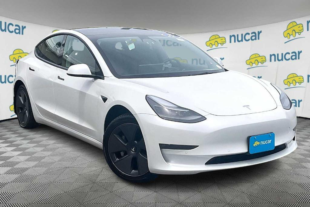 used 2022 Tesla Model 3 car, priced at $26,400