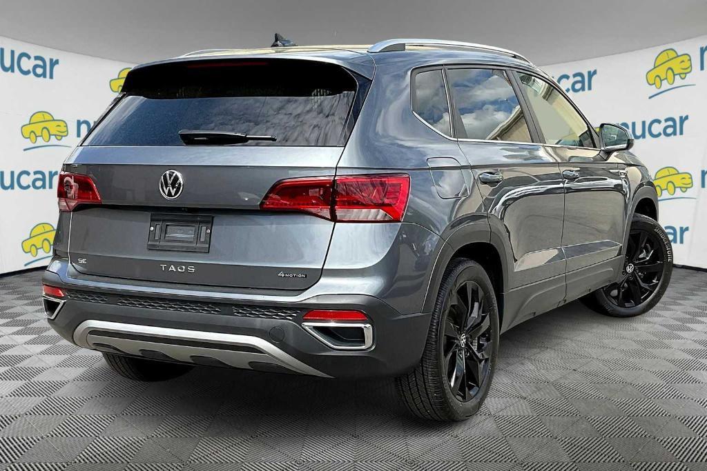 used 2023 Volkswagen Taos car, priced at $24,600