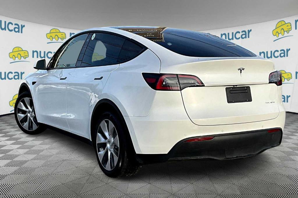 used 2021 Tesla Model Y car, priced at $28,500