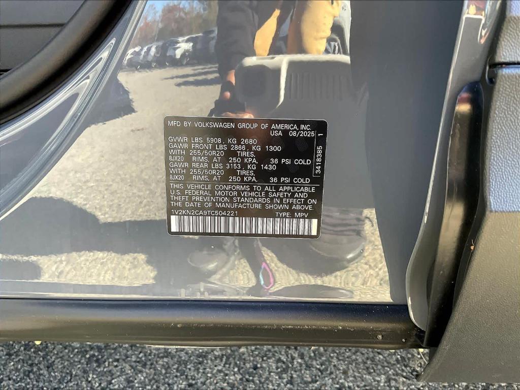 new 2026 Volkswagen Atlas car, priced at $46,237