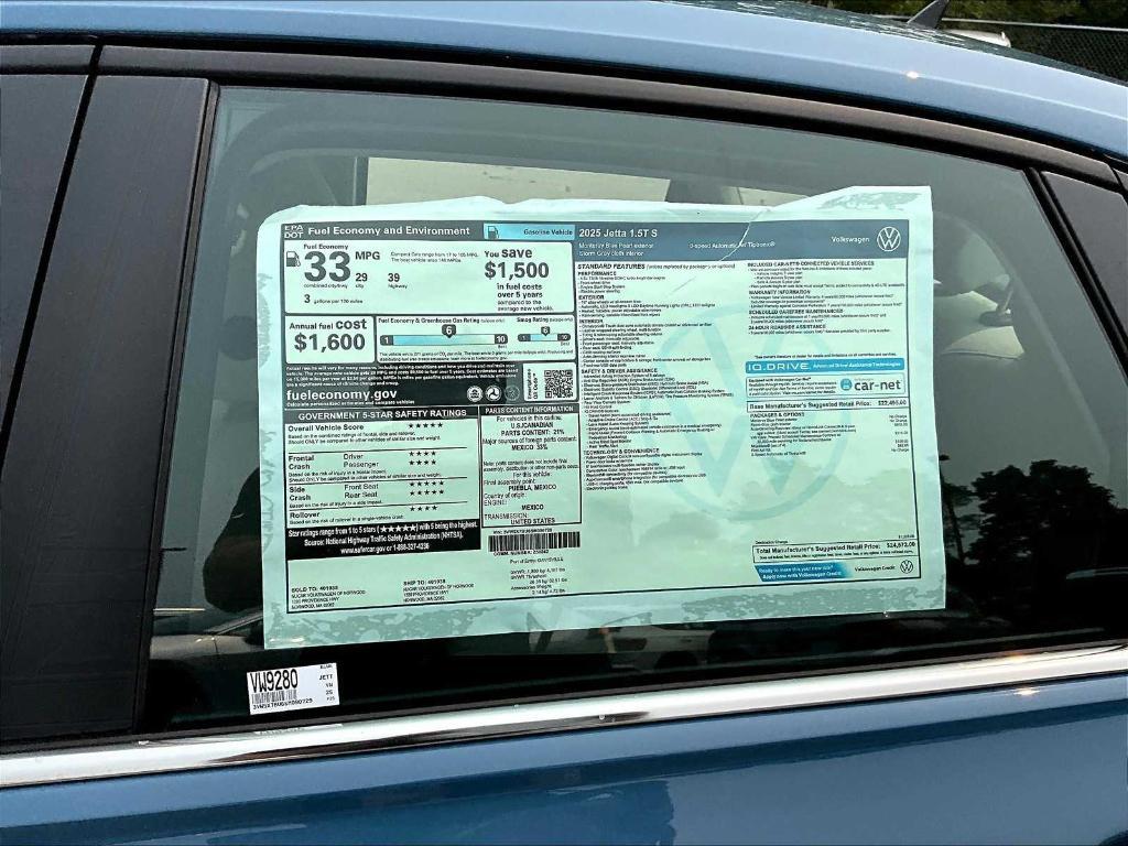 new 2025 Volkswagen Jetta car, priced at $22,726