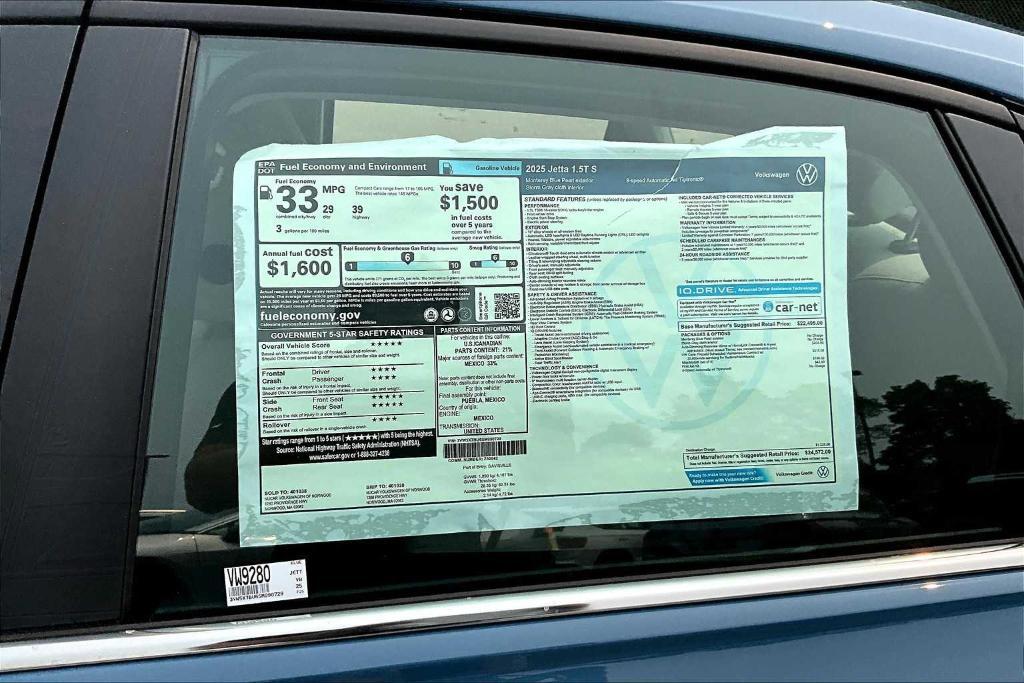 new 2025 Volkswagen Jetta car, priced at $23,712