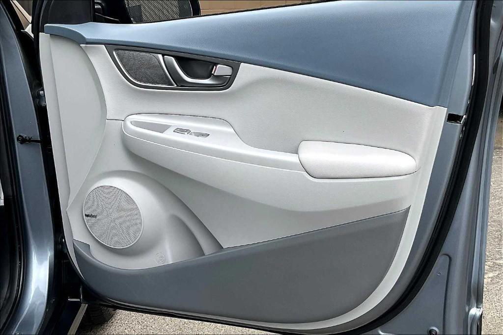 used 2021 Hyundai Kona EV car, priced at $16,900