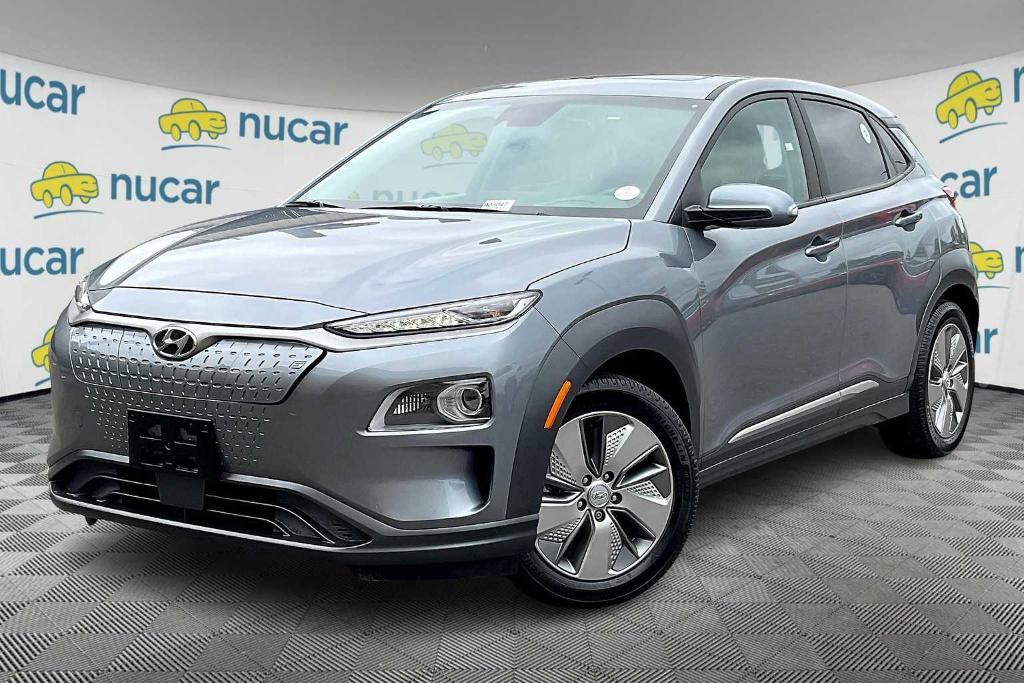 used 2021 Hyundai Kona EV car, priced at $16,900