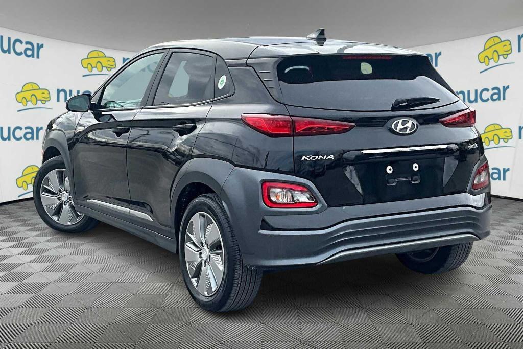 used 2021 Hyundai Kona EV car, priced at $18,500