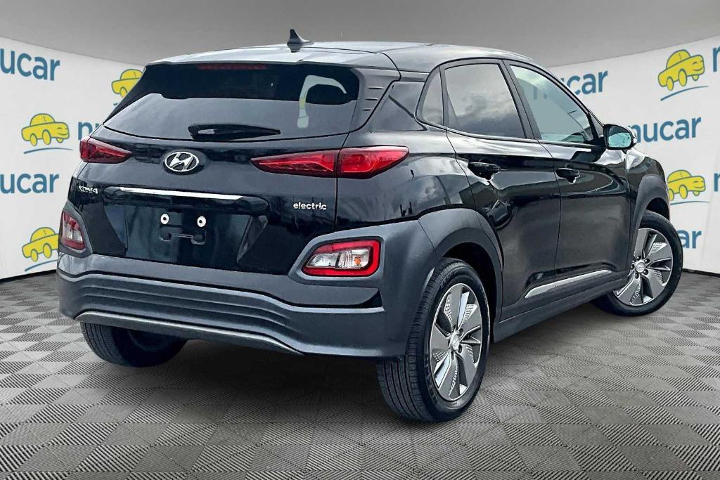 used 2021 Hyundai Kona EV car, priced at $18,500