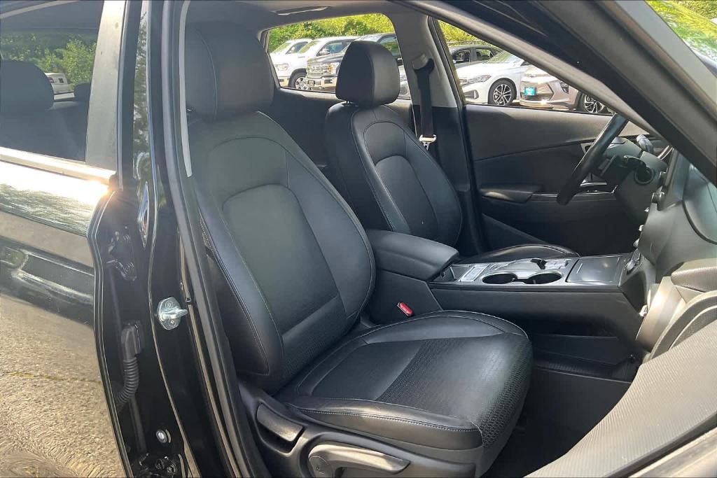 used 2019 Hyundai Kona EV car, priced at $15,300