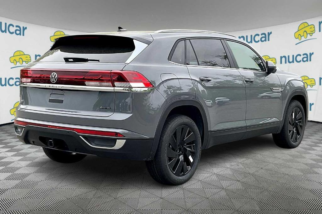 new 2025 Volkswagen Atlas Cross Sport car, priced at $44,943