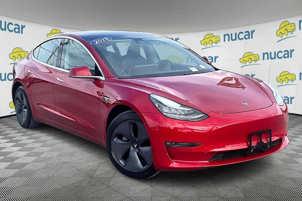 used 2018 Tesla Model 3 car, priced at $20,450