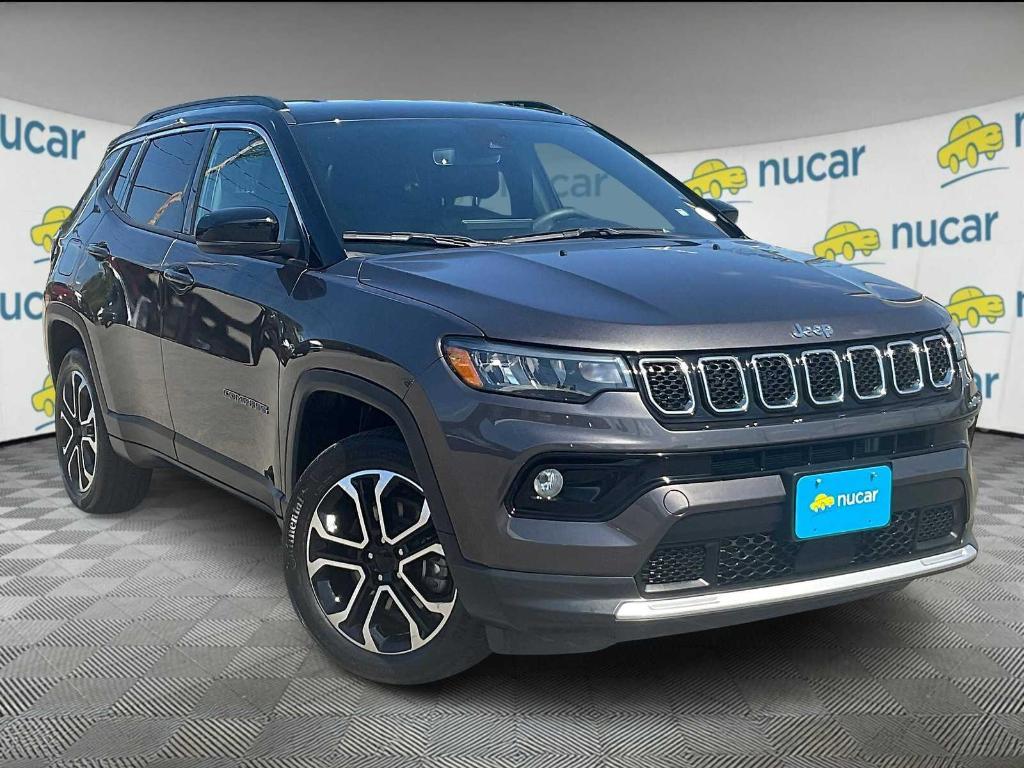used 2023 Jeep Compass car, priced at $23,800