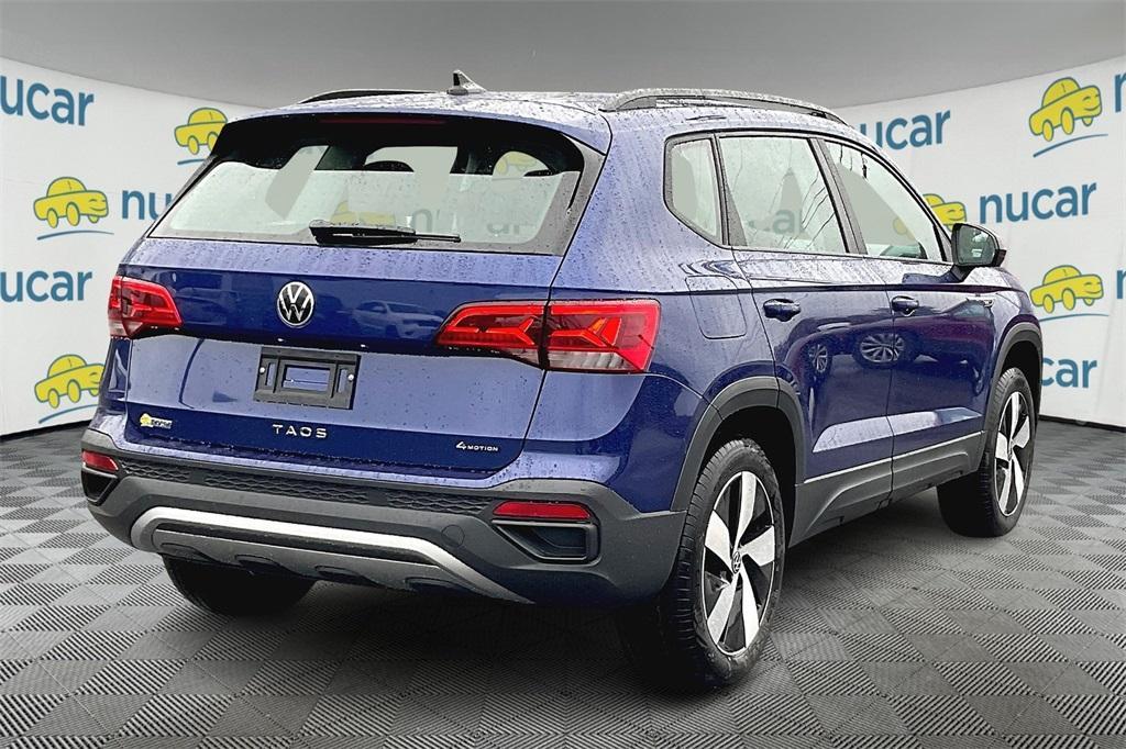 new 2024 Volkswagen Taos car, priced at $25,544