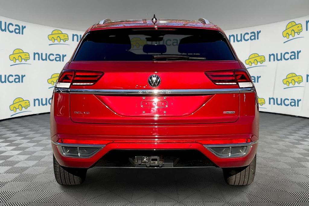 used 2022 Volkswagen Atlas Cross Sport car, priced at $34,600