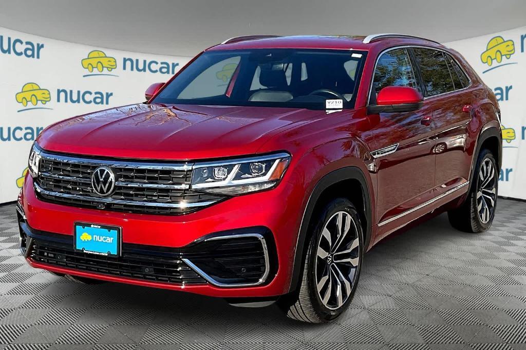 used 2022 Volkswagen Atlas Cross Sport car, priced at $34,600