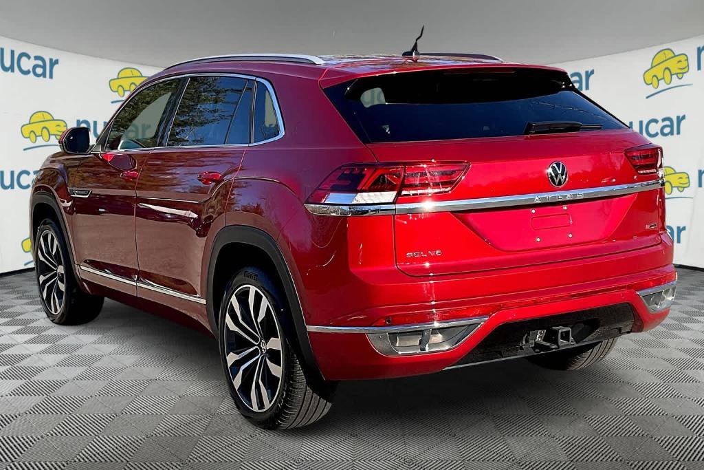 used 2022 Volkswagen Atlas Cross Sport car, priced at $34,600