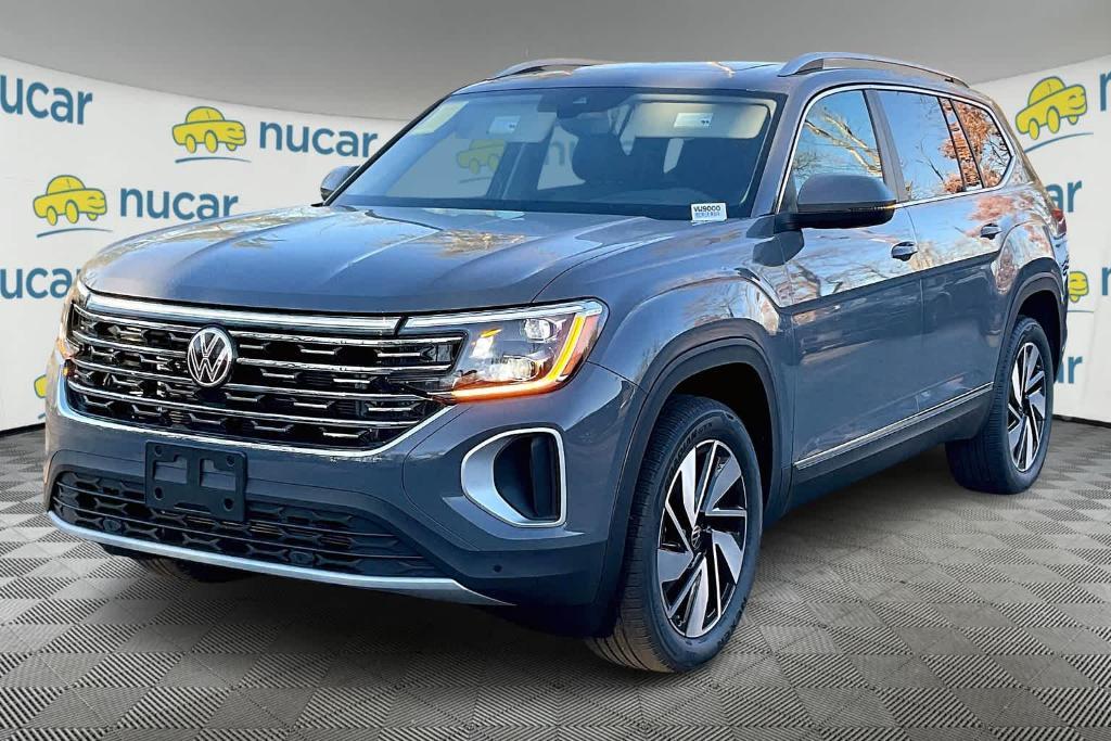 new 2025 Volkswagen Atlas car, priced at $50,000