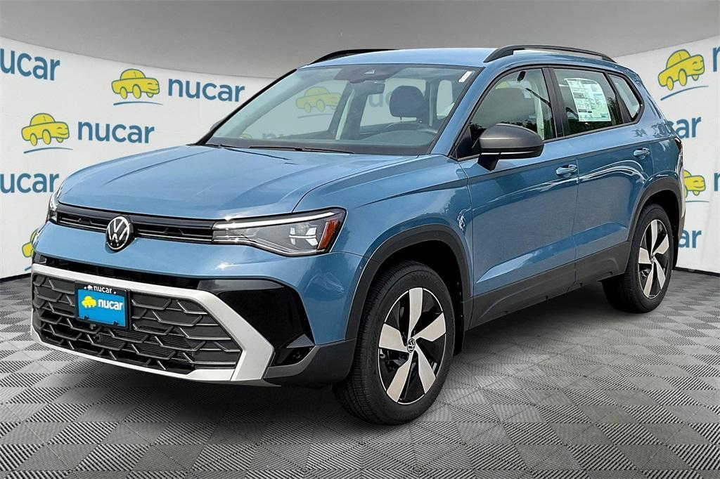 new 2025 Volkswagen Taos car, priced at $28,553