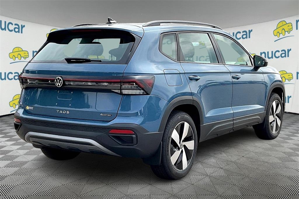 new 2025 Volkswagen Taos car, priced at $28,553