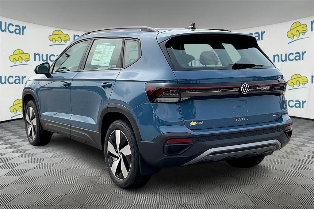 new 2025 Volkswagen Taos car, priced at $28,553