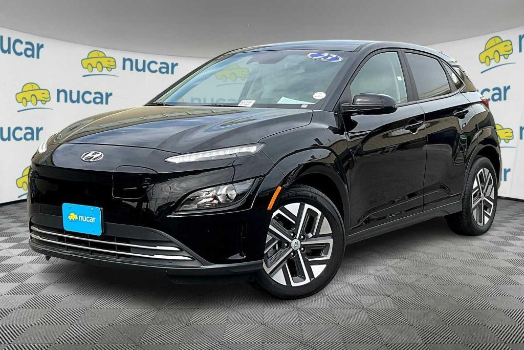 used 2023 Hyundai Kona EV car, priced at $19,600