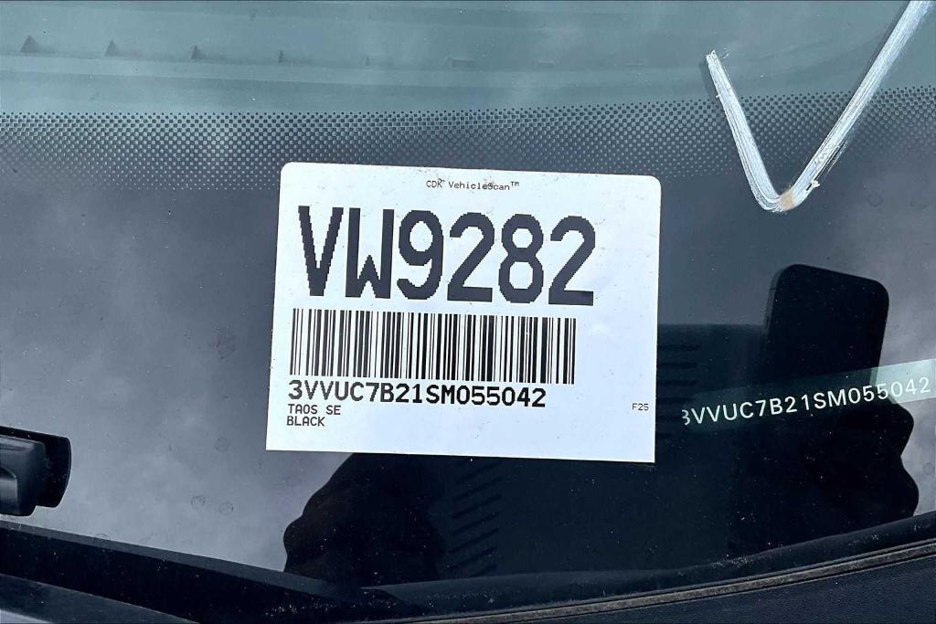 new 2025 Volkswagen Taos car, priced at $31,022