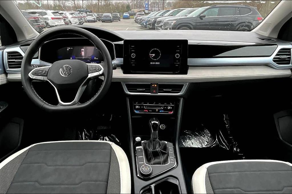 new 2025 Volkswagen Taos car, priced at $31,022
