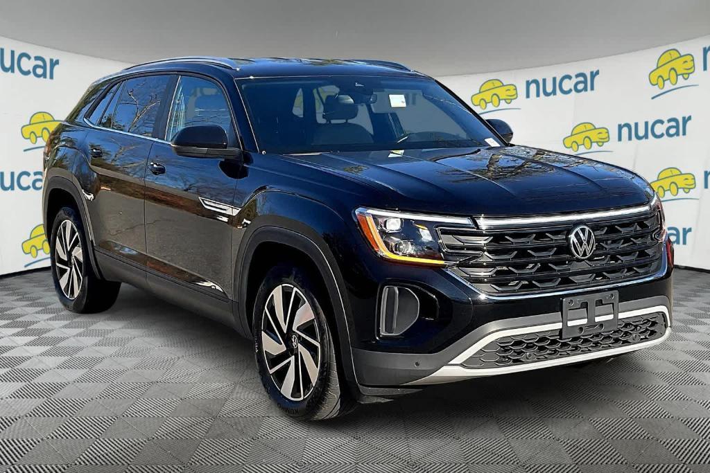 used 2024 Volkswagen Atlas Cross Sport car, priced at $33,800