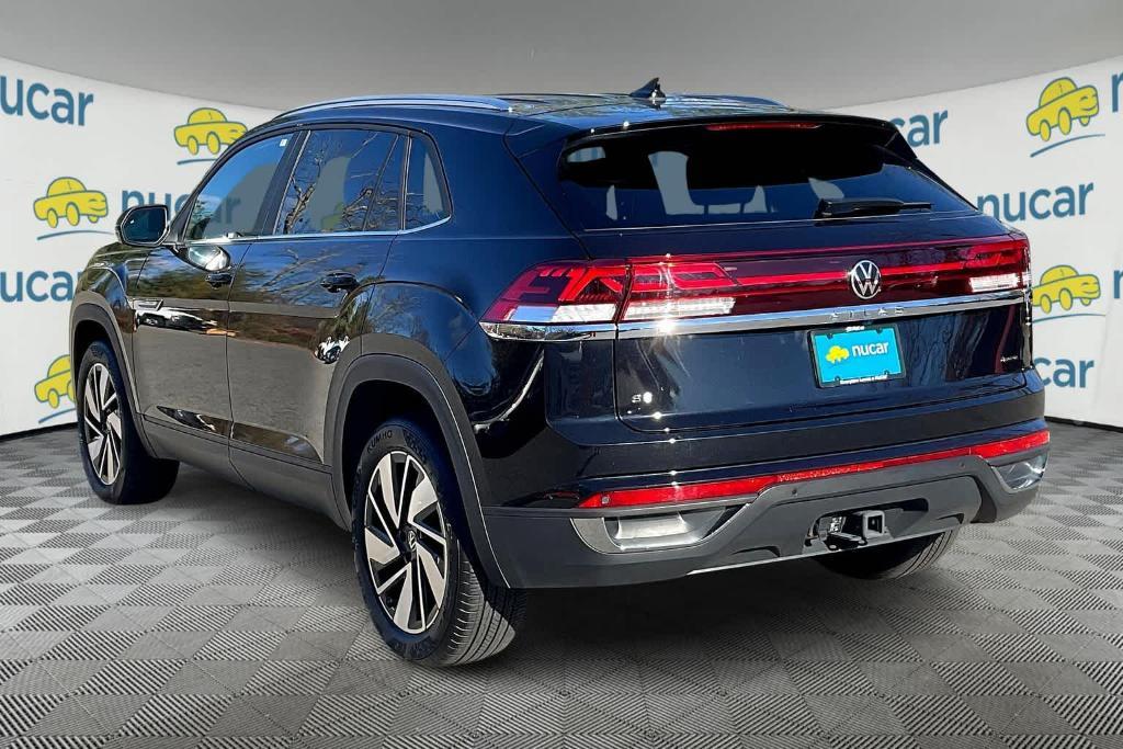 used 2024 Volkswagen Atlas Cross Sport car, priced at $33,800