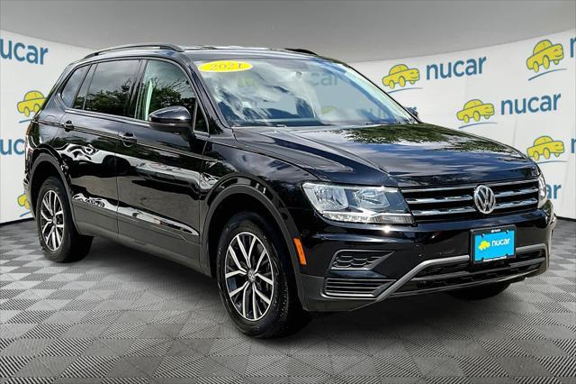 used 2021 Volkswagen Tiguan car, priced at $18,500