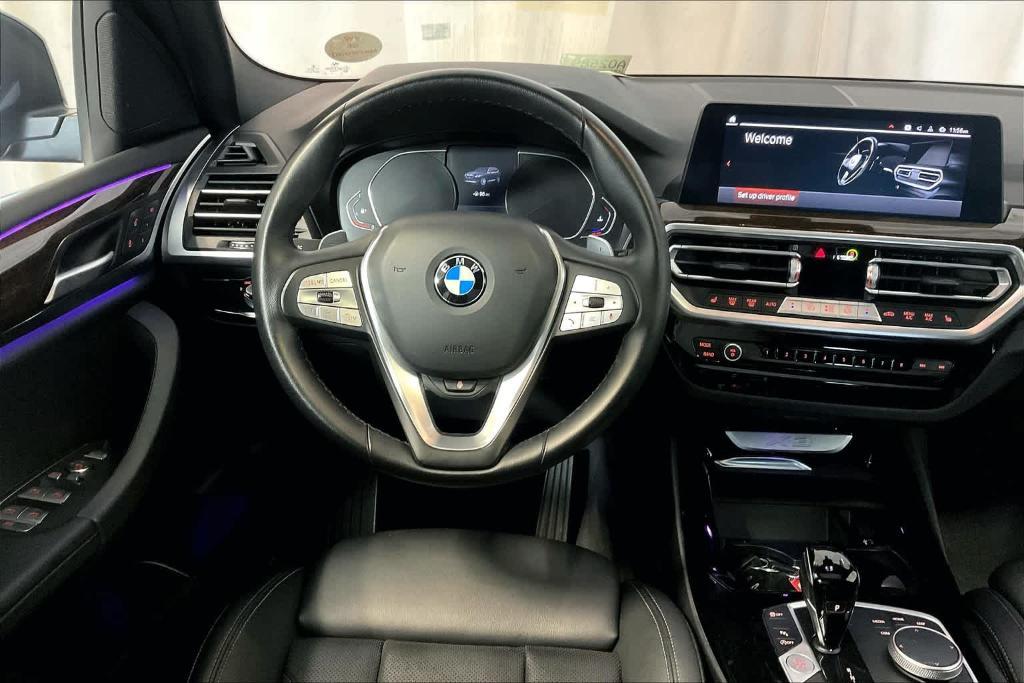 used 2022 BMW X3 car, priced at $38,900