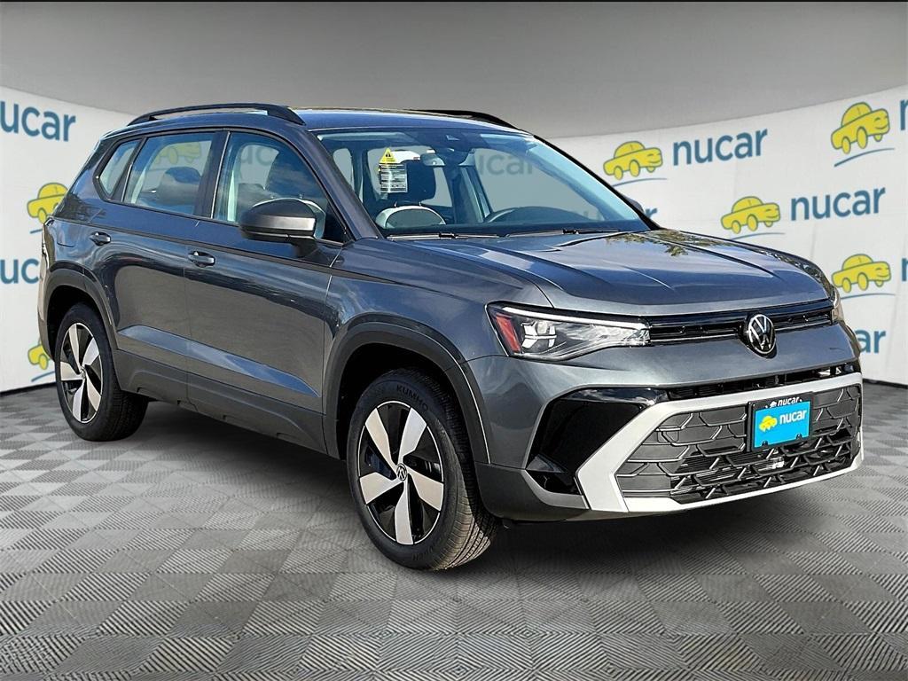 new 2025 Volkswagen Taos car, priced at $27,393
