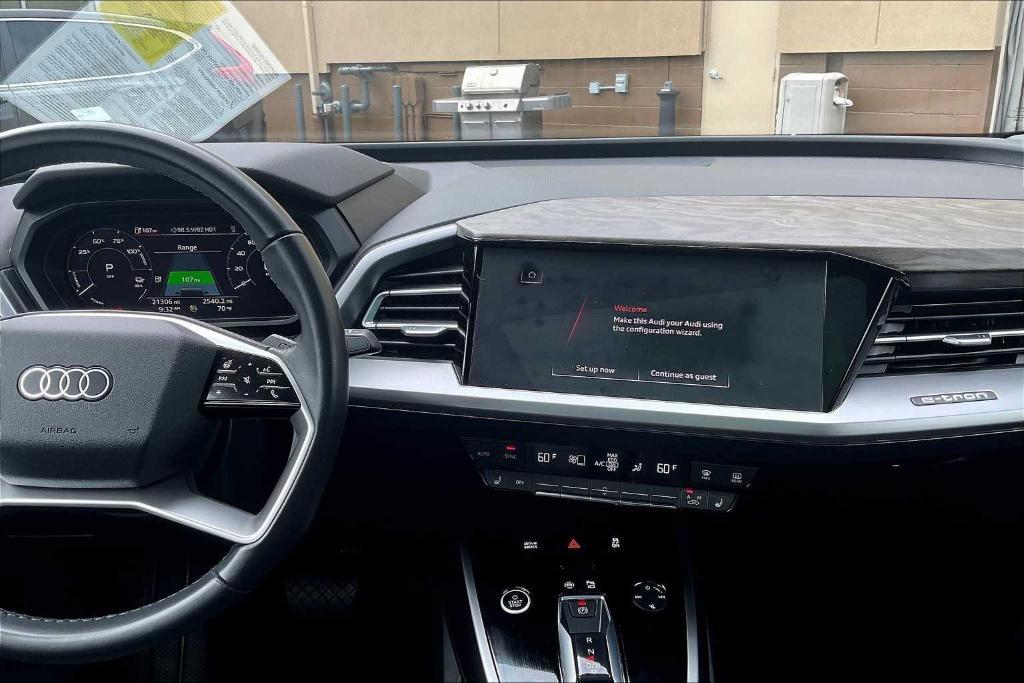 used 2022 Audi Q4 e-tron car, priced at $28,200