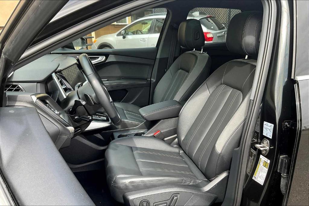 used 2022 Audi Q4 e-tron car, priced at $28,200