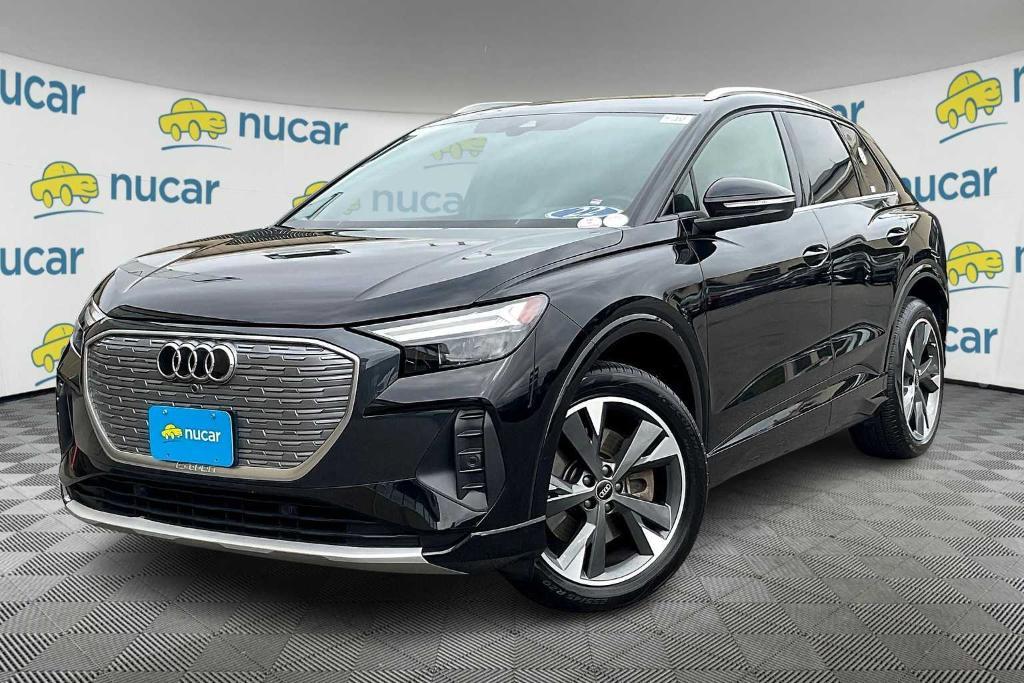 used 2022 Audi Q4 e-tron car, priced at $28,200