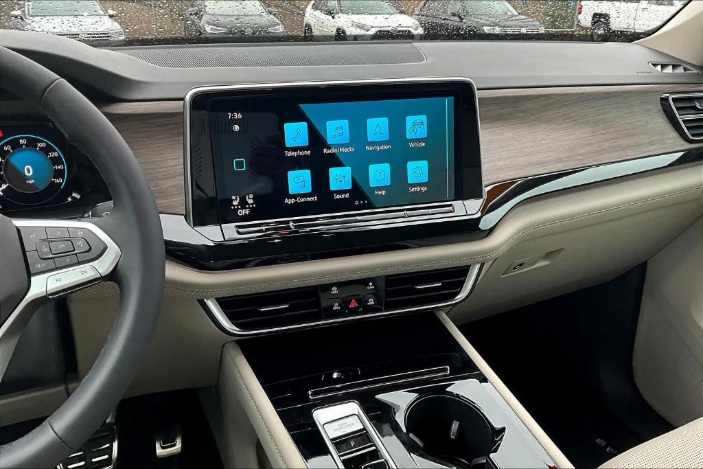 new 2025 Volkswagen Atlas car, priced at $50,605