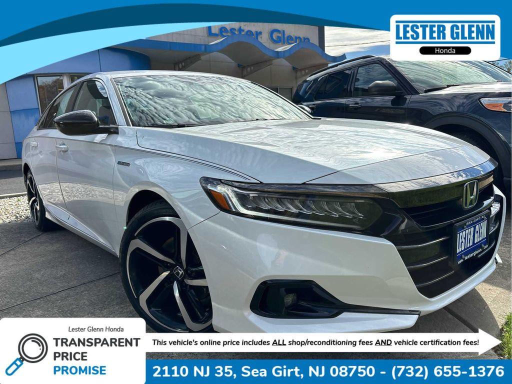 used 2022 Honda Accord Hybrid car, priced at $24,635