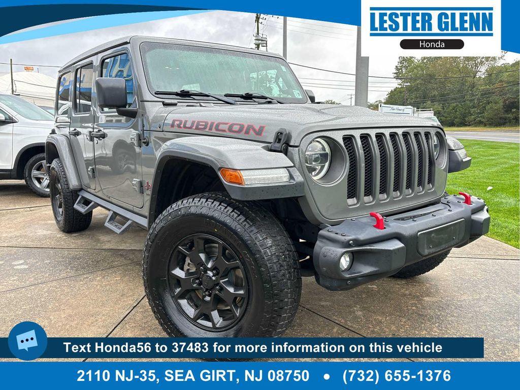 used 2021 Jeep Wrangler Unlimited car, priced at $27,235