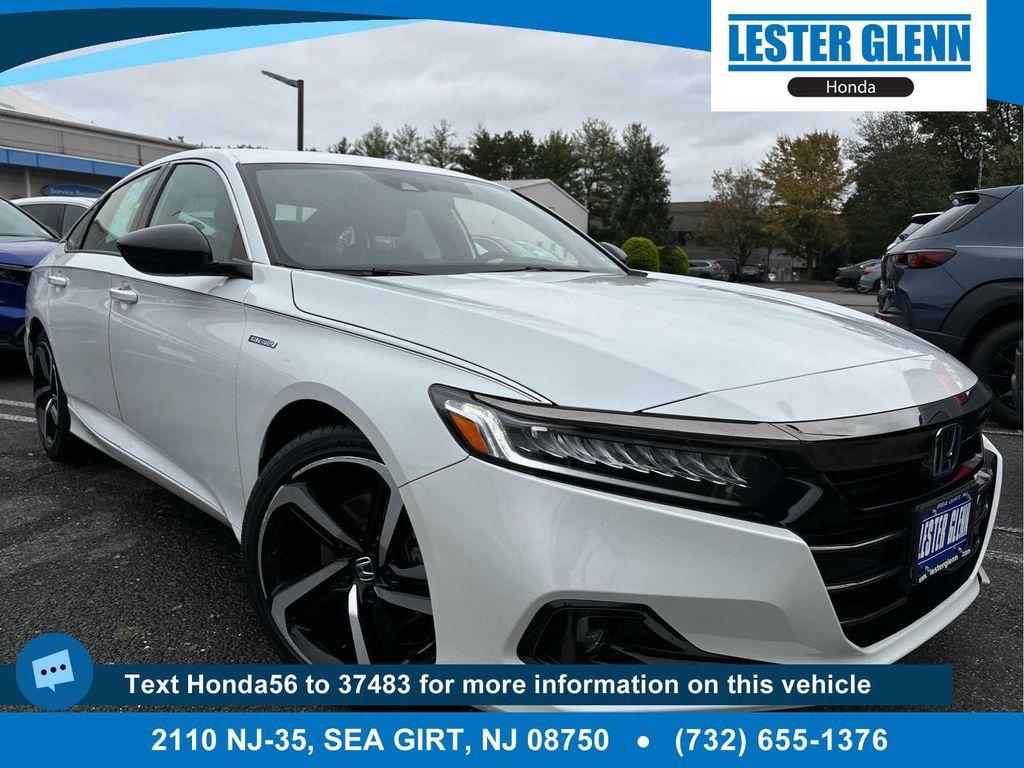 used 2022 Honda Accord Hybrid car, priced at $26,735