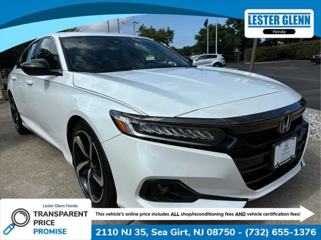 used 2022 Honda Accord car, priced at $25,635