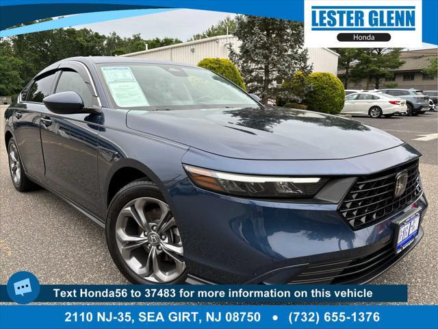 used 2024 Honda Accord car, priced at $27,435