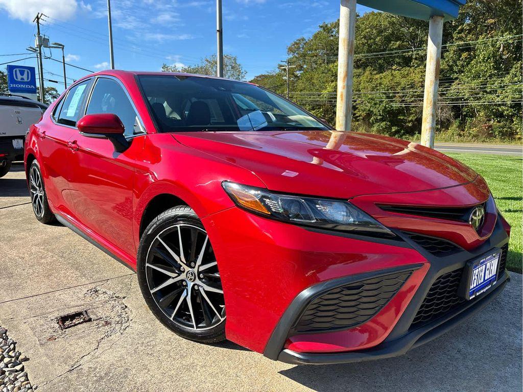 used 2021 Toyota Camry car, priced at $22,135